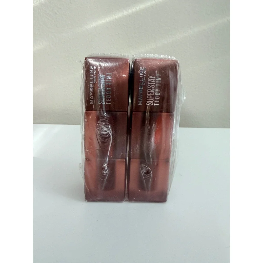Maybelline SuperStay Teddy Tint Women 2pk 115 Coffee Date Matte Liquid Lip NWT